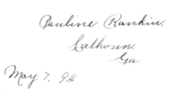 signature